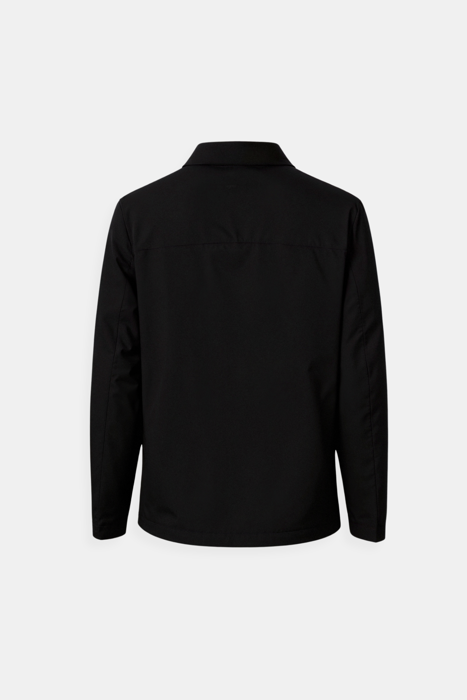 Męska Kurtka Slim Fit Czarna Rozmiar L Poliester-4