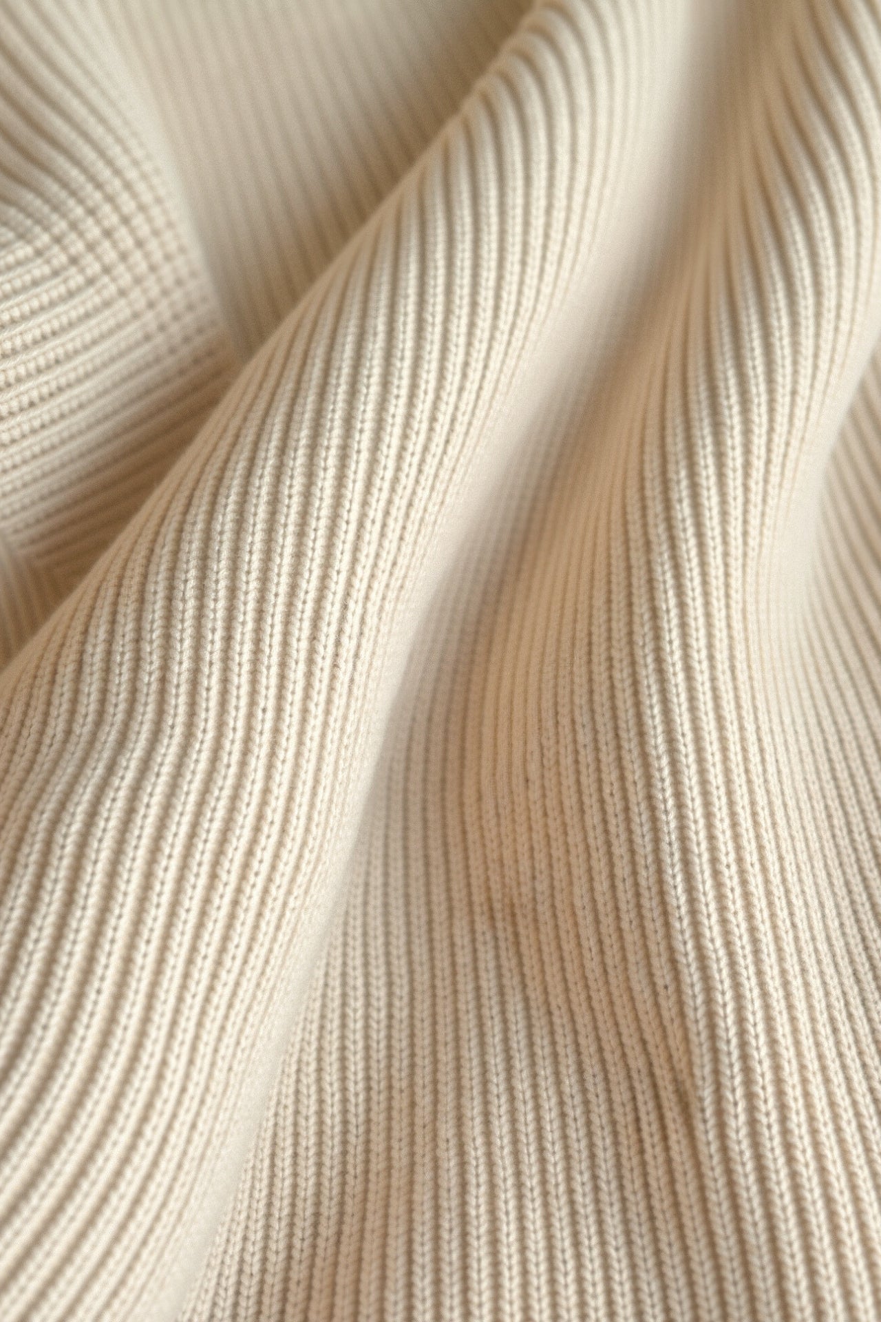 Męski Sweter Beżowy Rozmiar L Bawełna z Zippem-5