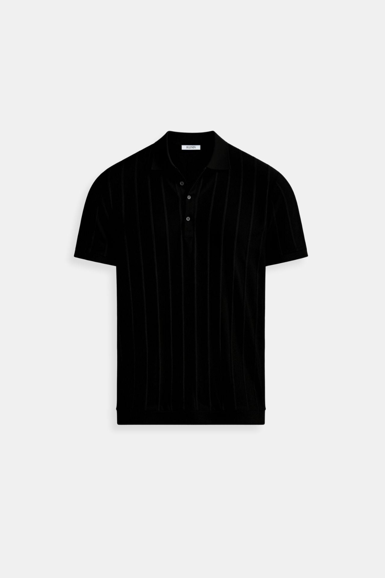 Variant image for Męska Poloshirt Niebieska Rozmiar M Wiskoza Poliester-8