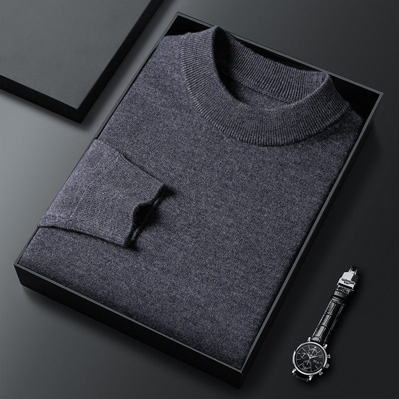 Variant image for Męski Sweter Kaszmirowy Beżowy Rozmiar M Turtleneck-2