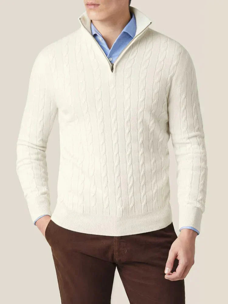 Variant image for Męski Sweter Szary 3XL Kaszmir-1