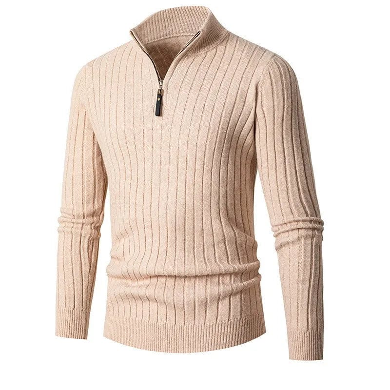 Variant image for Męski Sweter Kaszmirowy Szary Rozmiar L 100% Kaszmir-19