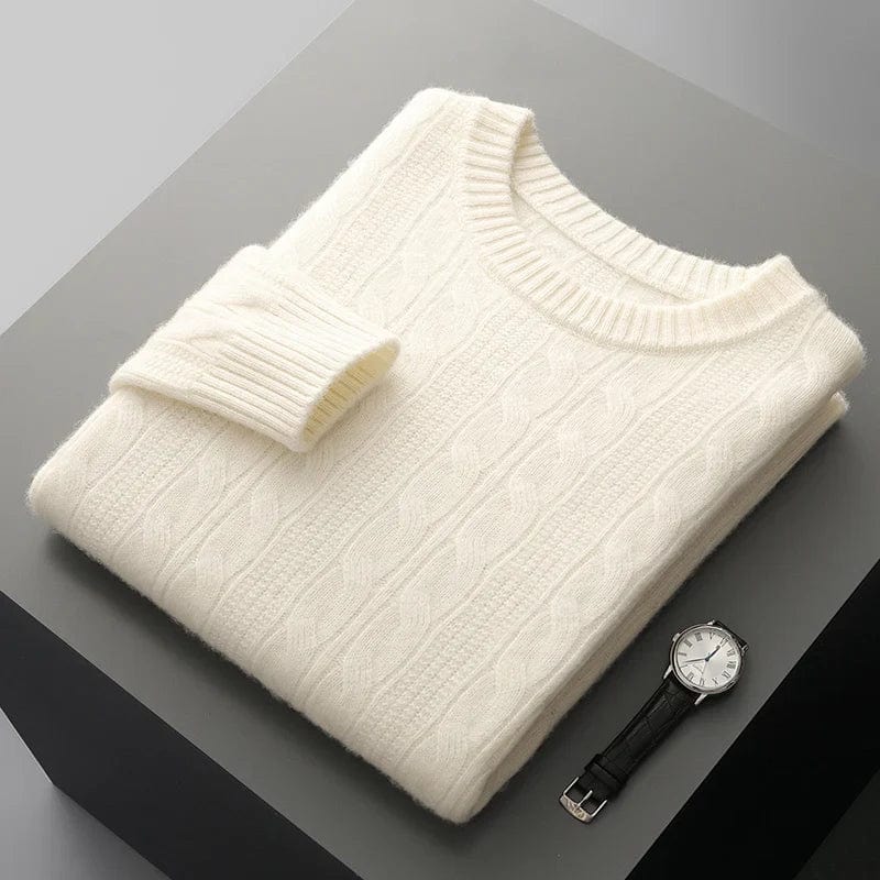 Variant image for Męski Sweter Kaszmirowy Szary Rozmiar M 100% Kaszmir-1