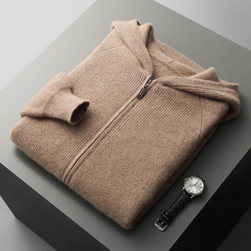 Variant image for Męski Sweter Kaszmirowy Szary Rozmiar M 100% Kaszmir-7