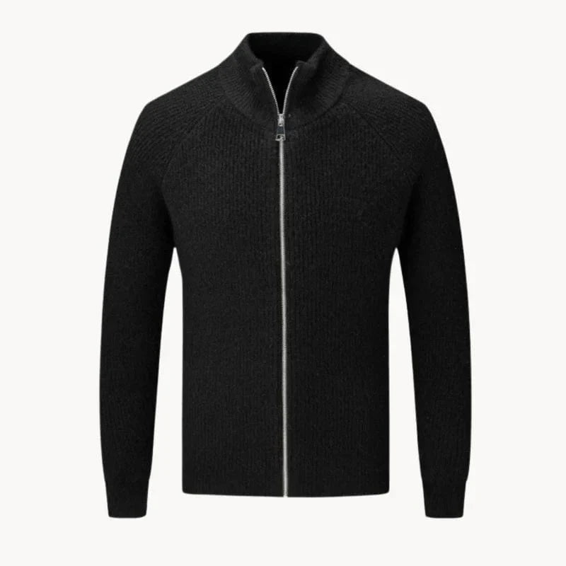 Variant image for Męski Sweter Slim Fit Szary Rozmiar M Kaszmir-11